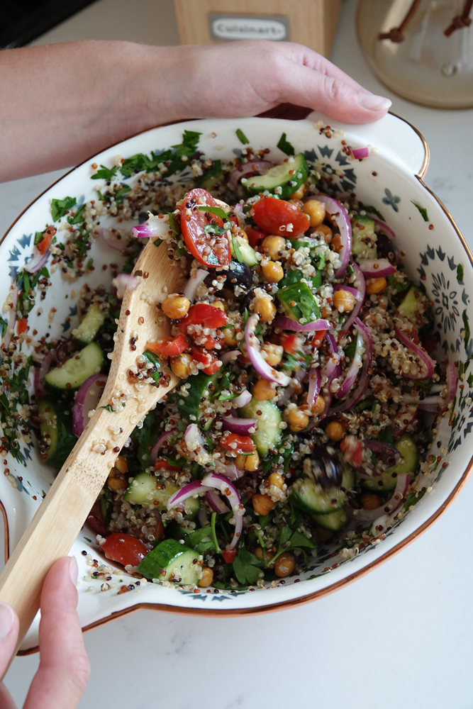 Mediterranean Quinoa Salad