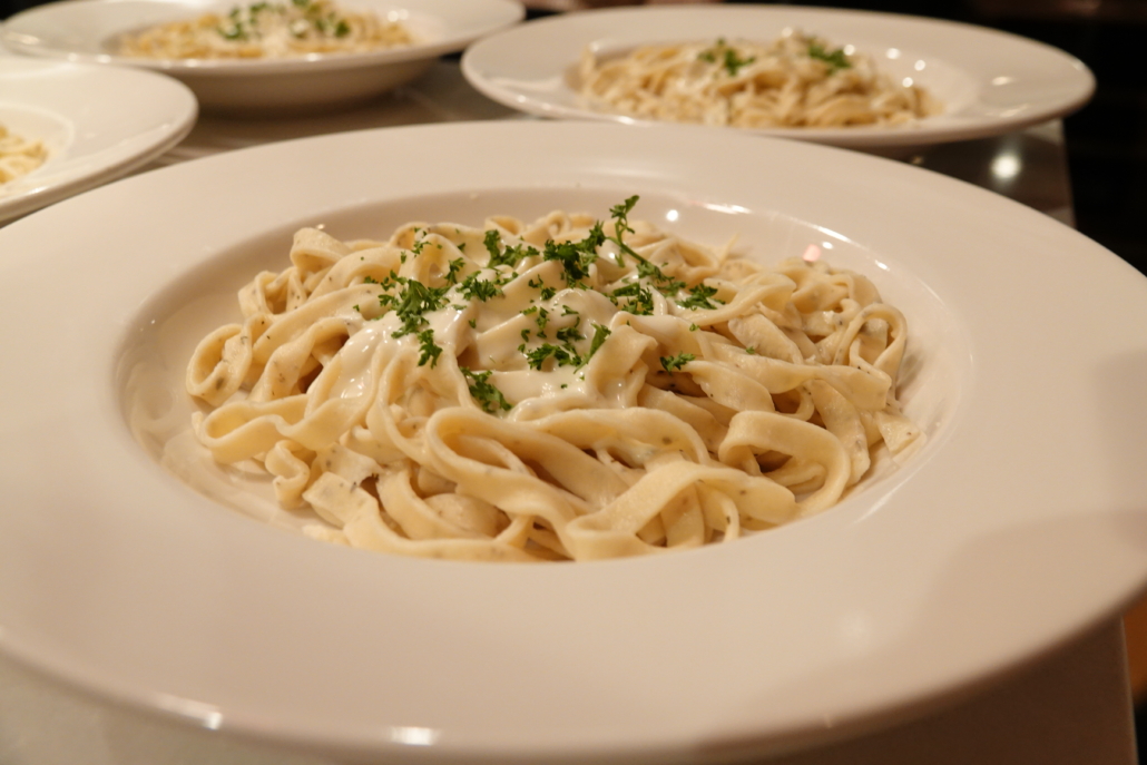 Lemon Cream Fettuccine