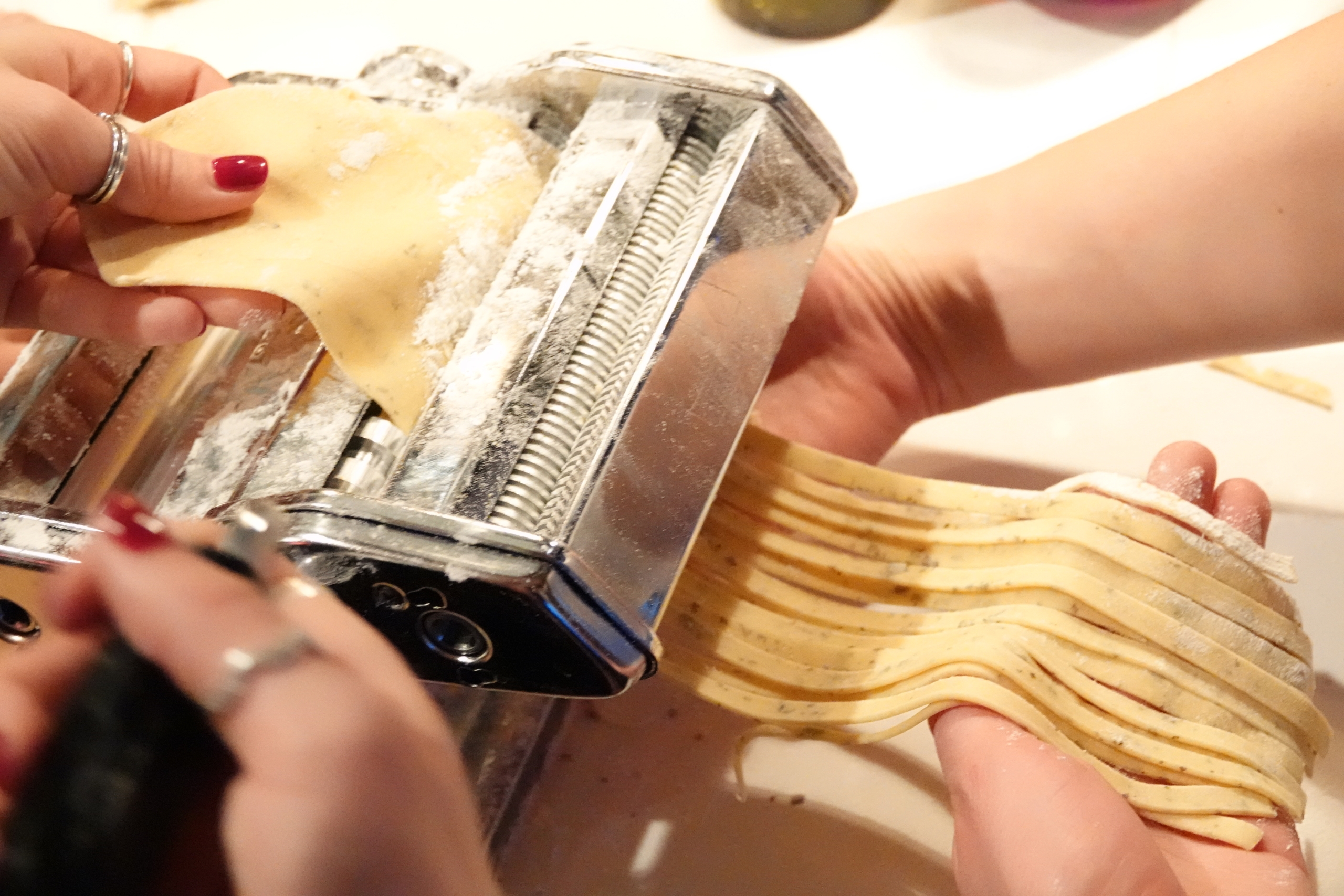 Lemon Cream Fettuccine