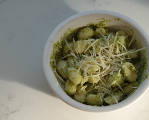 Avocado Pesto Pasta