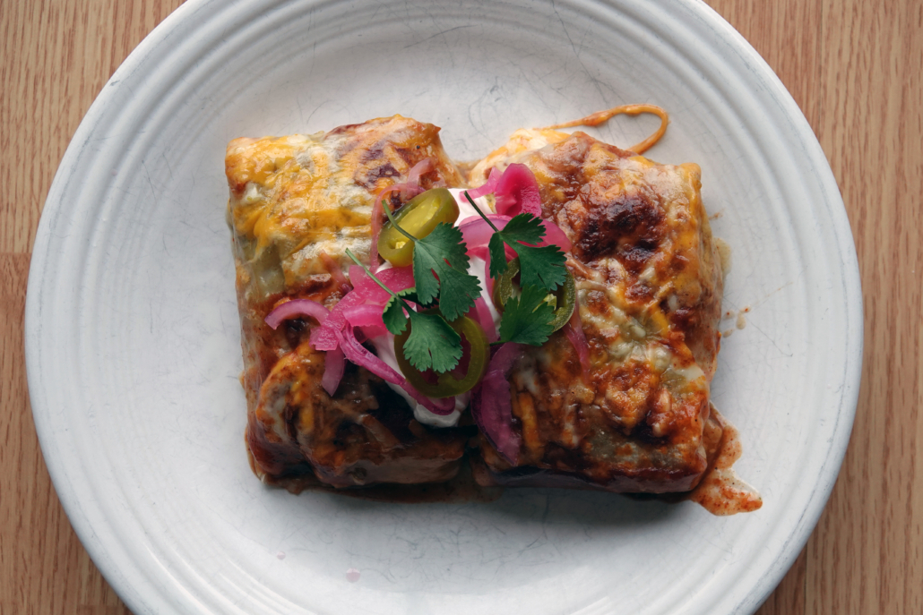 Plantain Enchiladas